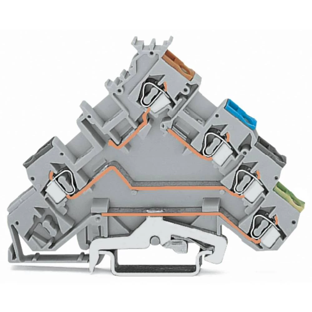 WAGO 280-570 inicijatorska stezaljka 5 mm opruga Dostupnost: l siva 50 St. slika