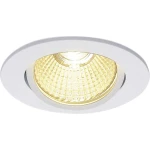 LED ugradna svjetiljka 9 W Toplo-bijela SLV 114381 Bijela (mat)