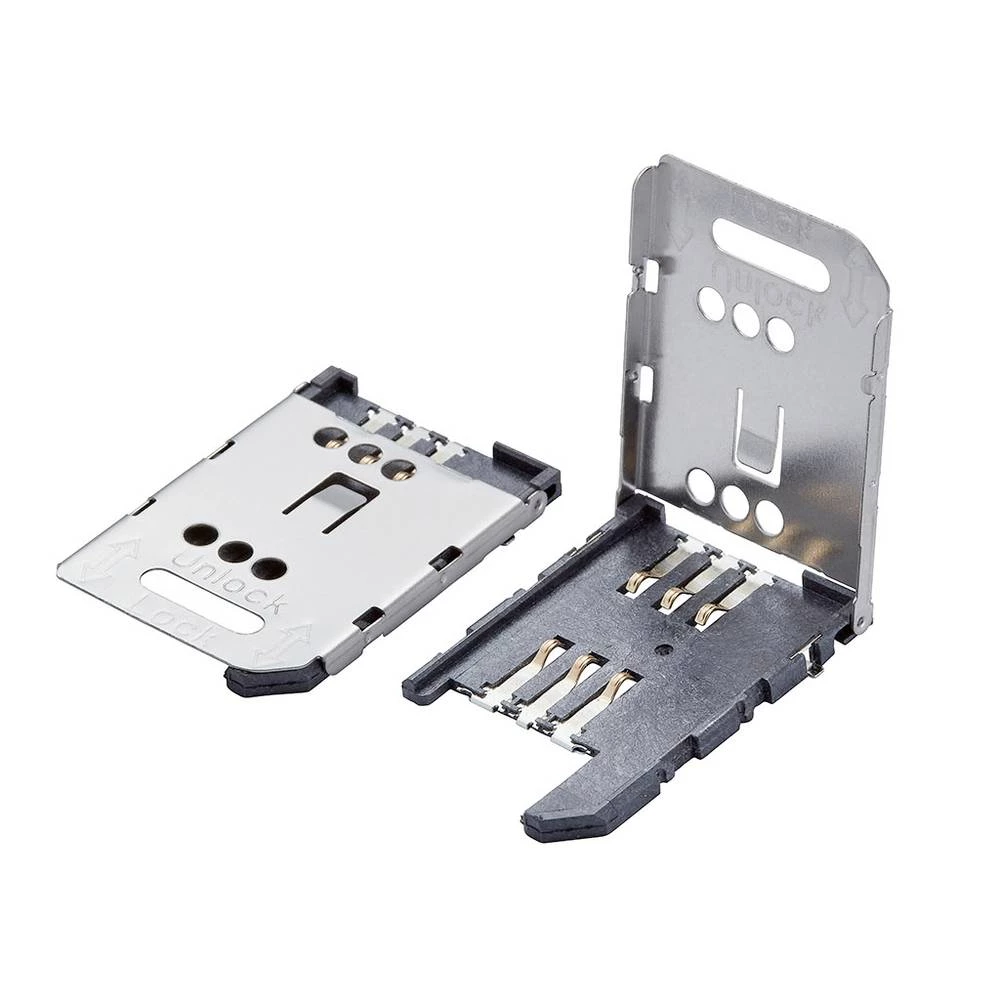 Molex utor za SIM karticu Ukupan broj polova 6 Raster: 2.54 mm 473882001 1 St. Tape on Full reel slika