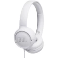 Naglavne slušalice JBL Tune 500 Na ušima Sklopive, Slušalice s mikrofonom Bijela slika