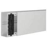 Hager FB6013007035 kanal za provođenje kabela PVC m.Devices/TW FB 60x130 svijetlo siva Hager FB6013007035 kabelska kanalica (D x Š x V) 2000 x 130 x 61 mm 2 m siva