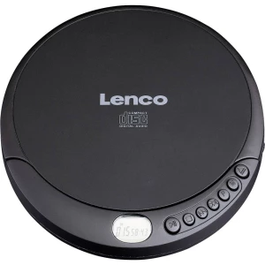 Prijenosni CD player Lenco CD-010 CD, CD-RW, CD-R Funkcija punjenja baterije Crna slika