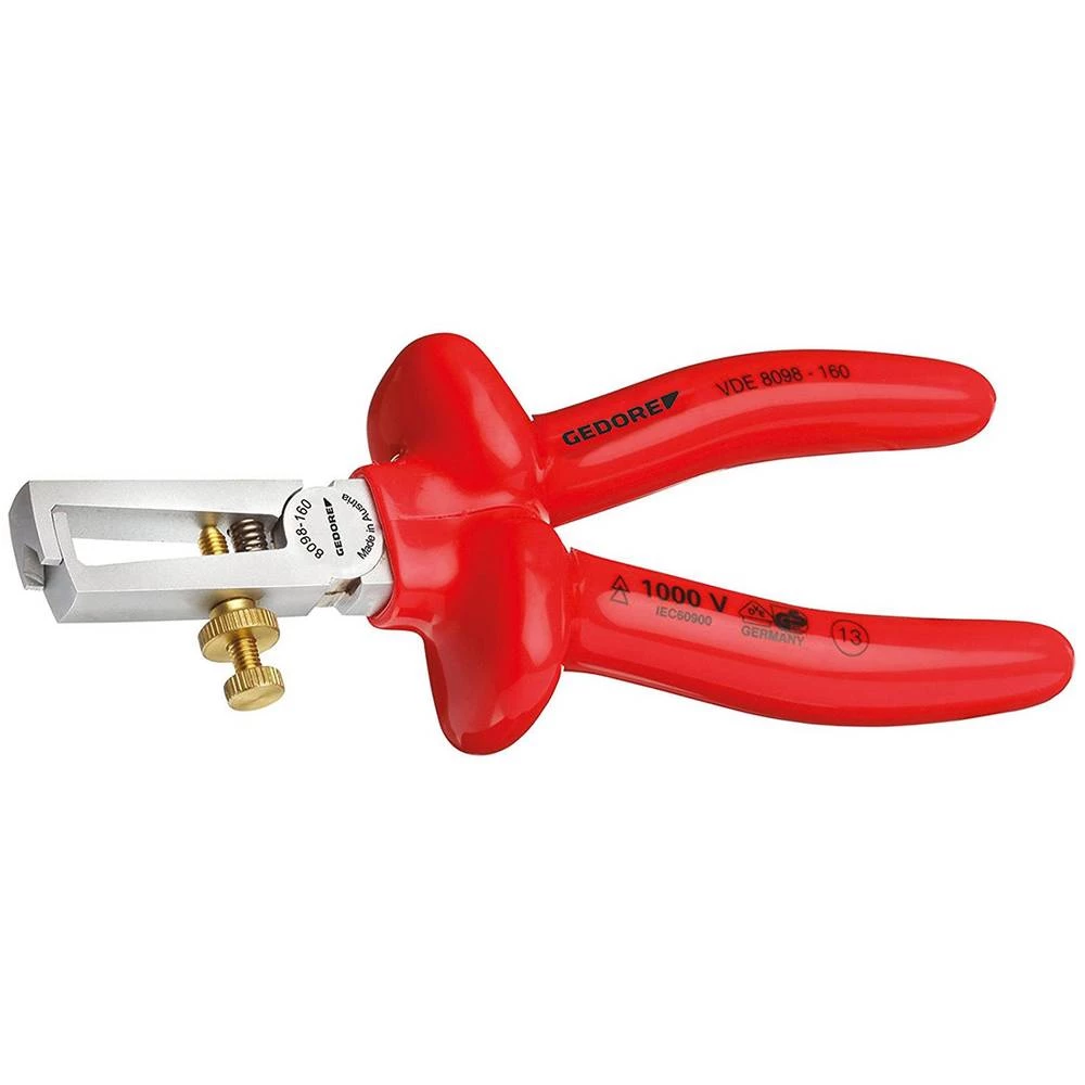 Kliješta za skidanje izolacije 0.8 Do 6 mm&sup2; Gedore VDE 8098-160 6708980 slika