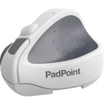 Swiftpoint PadPoint Bluetooth® ergonomski miš optički tipke miša bijela