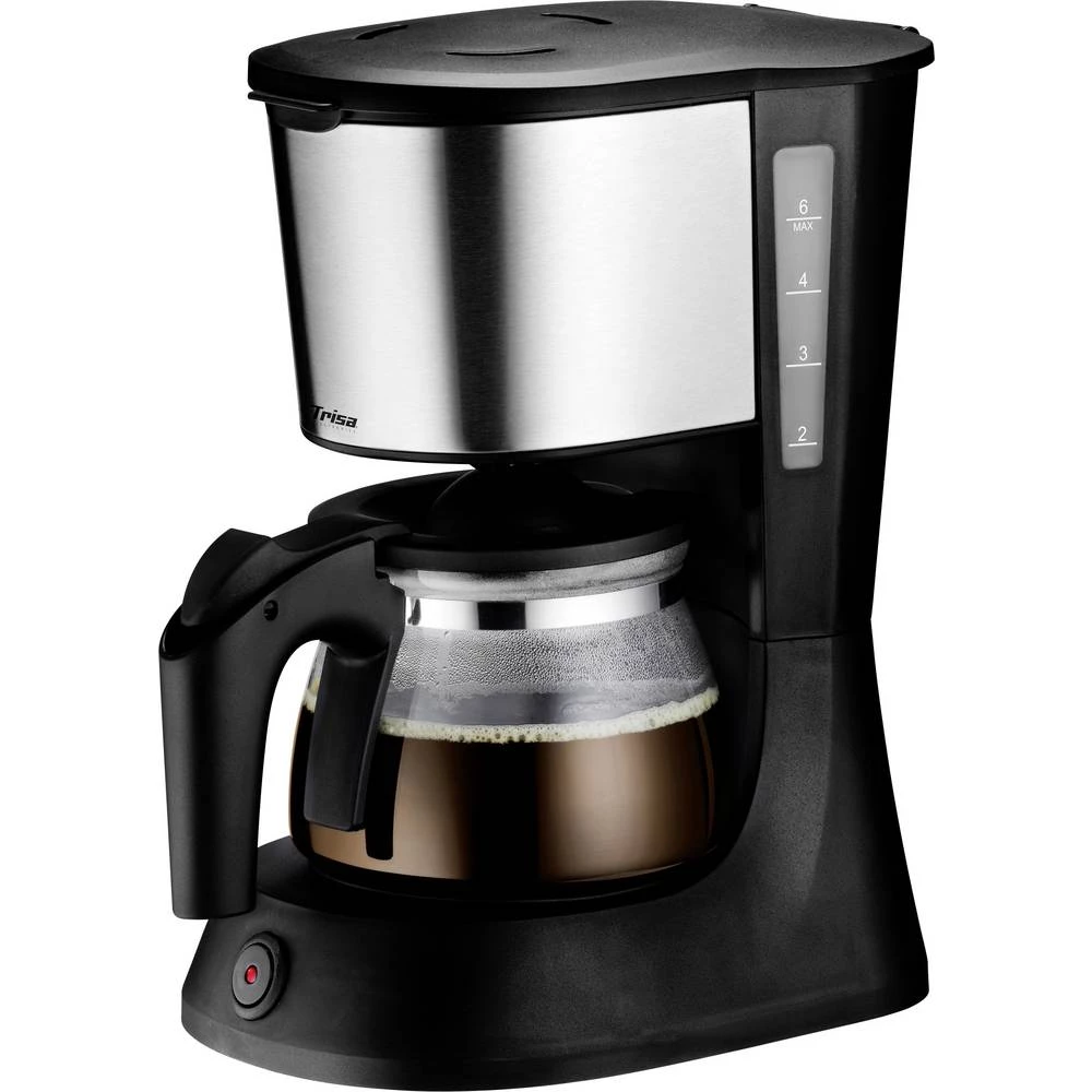 Trisa Perfect Coffee 6 aparat za kavu crna Kapacitet čaše=6 funkcija održavanje toplote slika