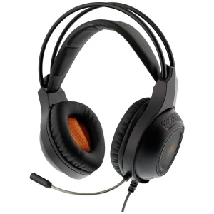 DELTACO GAMING DH210 igre On Ear Headset žičani stereo crna slika