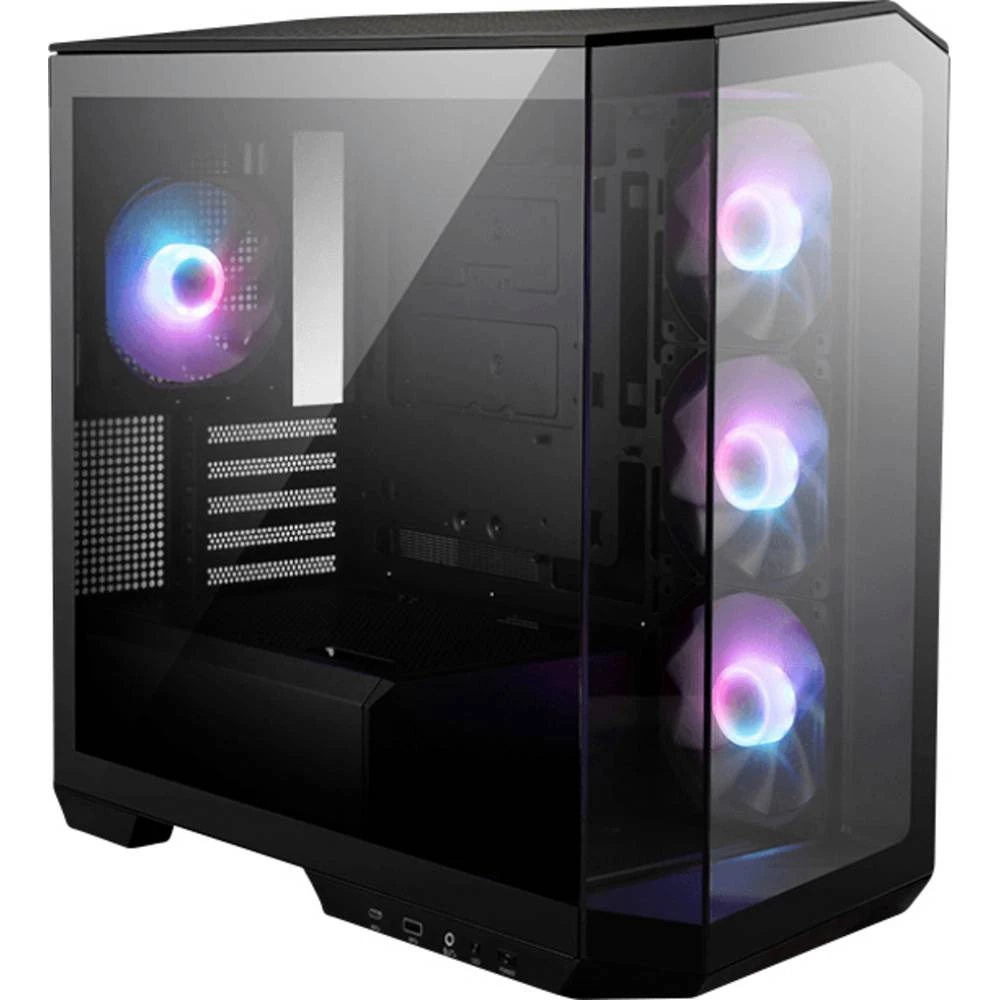 MSI MAG PANO M100R PZ Micro-Tower kućište za računala crna slika