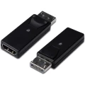Digitus DisplayPort / HDMI Adapter [1x DisplayPort utikač - 1x HDMI-utičnica] Crna dvostruka zaštita, HD slika