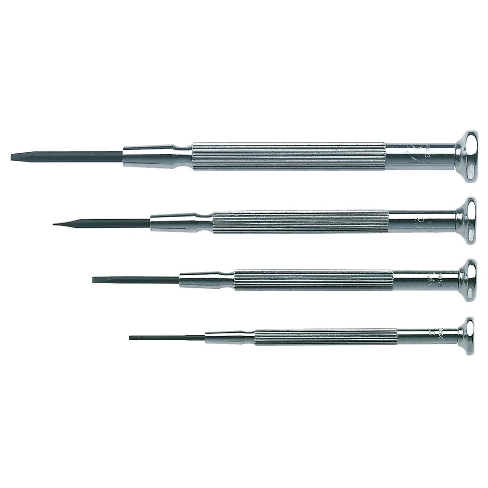 C.K elektronika, precizna mehanika komplet odvijača 4-dijelni ravni prorez slika