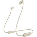 Bluetooth® Naglavne slušalice Sony WI-C310 U ušima Kontrola glasnoće, Slušalice s mikrofonom Zlatna