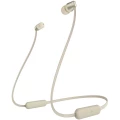 Bluetooth® Naglavne slušalice Sony WI-C310 U ušima Kontrola glasnoće, Slušalice s mikrofonom Zlatna slika