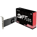 XFX grafička kartica AMD Radeon RX 6400 SWFT105 Gaming 4 GB GDDR6-SDRAM PCIe  HDMI™, DisplayPort nisko profilna, AMD FreeSync