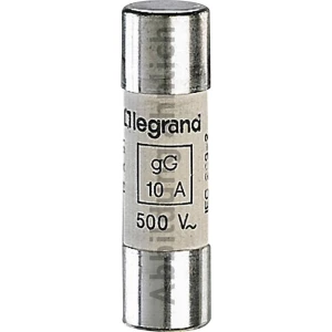 <br>  Legrand<br>  014320<br>  cilindrični osigurač<br>  <br>  <br>  <br>  <br>  20 A<br>  <br>  500 V/AC<br>  10 St.<br> slika