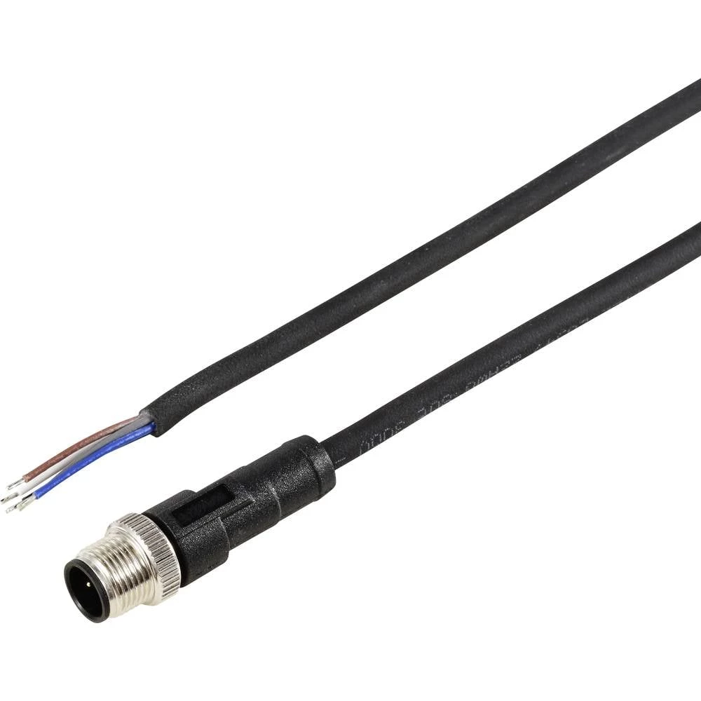 TRU COMPONENTS TC-12833180 priključni kabel za senzor/aktivator M12 ravni muški konektor 10 m Broj polova: 5 1 St. slika
