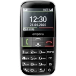 Emporia ACTIVE senior mobilni telefon ip54, stanica za punjenje, sos ključ crna