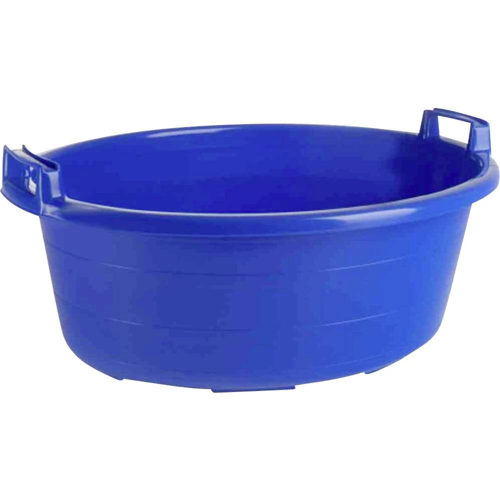 Ovalna kada 65 cm / 40 l plave visoke ručke slika