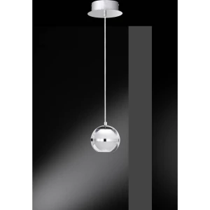 LED viseća svjetiljka 6 W Toplo-bijela WOFI Fulton 6740.01.01.0000 Krom boja slika