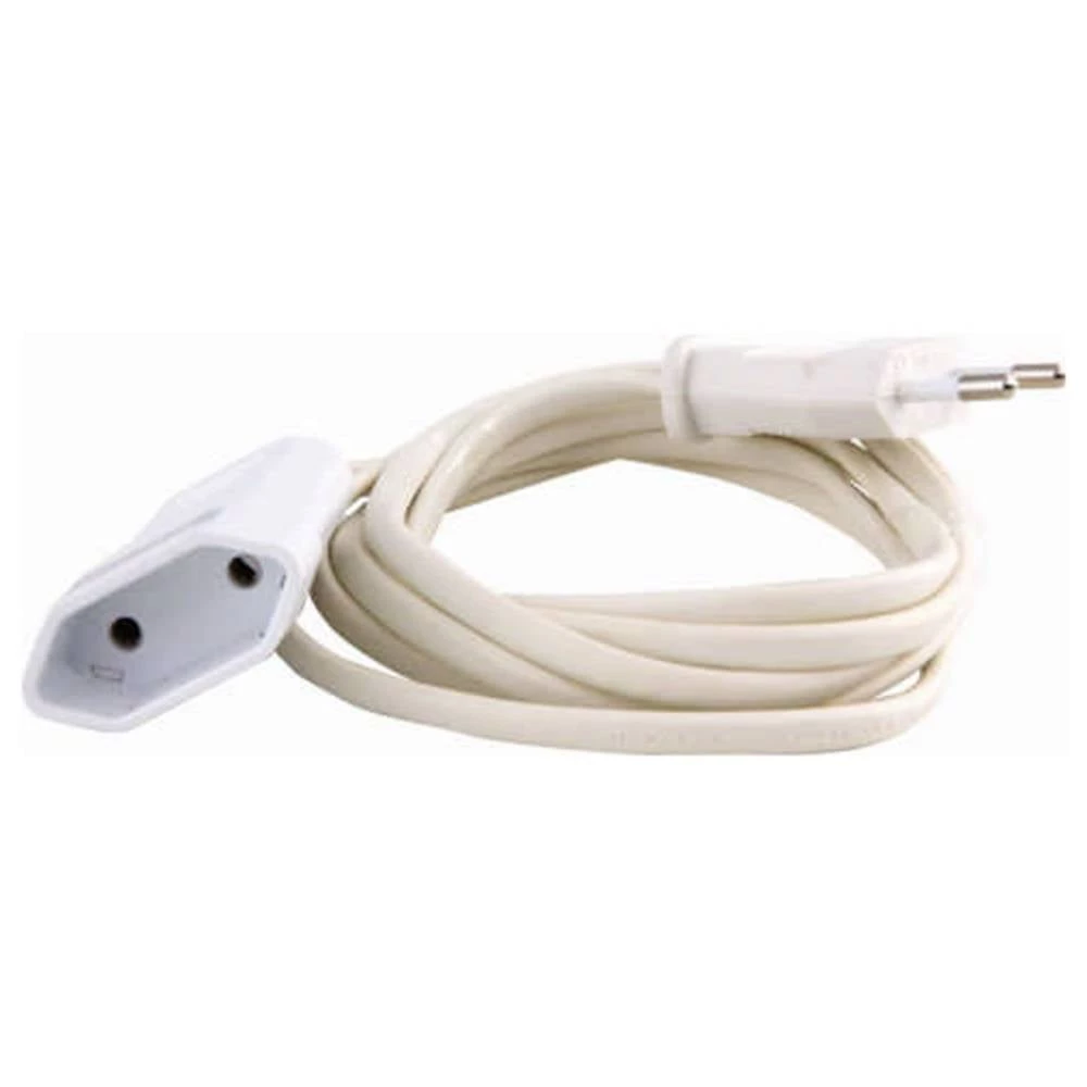 Heitronic VO-45120 struja produžetak bijela 2 m slika
