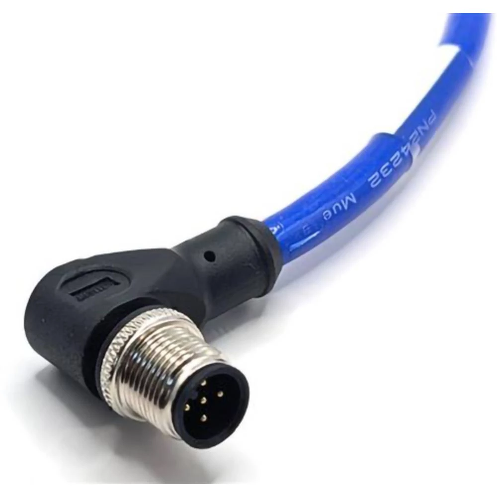 Mueller Electric C5B82M010 utični konektor za senzor/aktivator M12 ravni muški konektor 10 m Broj polova: 5 1 kom. slika
