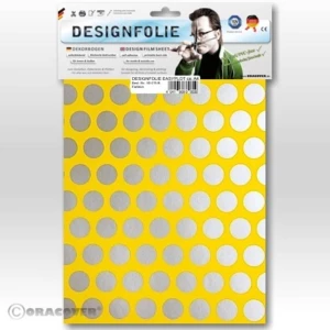 Dizajnerska folija Oracover Easyplot Fun 1 90-033-091-B (D x Š) 300 mm x 208 cm Kadmij-žuto-srebrna boja slika