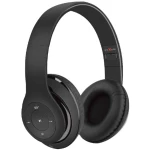 Bluetooth® Naglavne slušalice Gembird BHP-MXP-BK Milano Preko ušiju Slušalice s mikrofonom Crna
