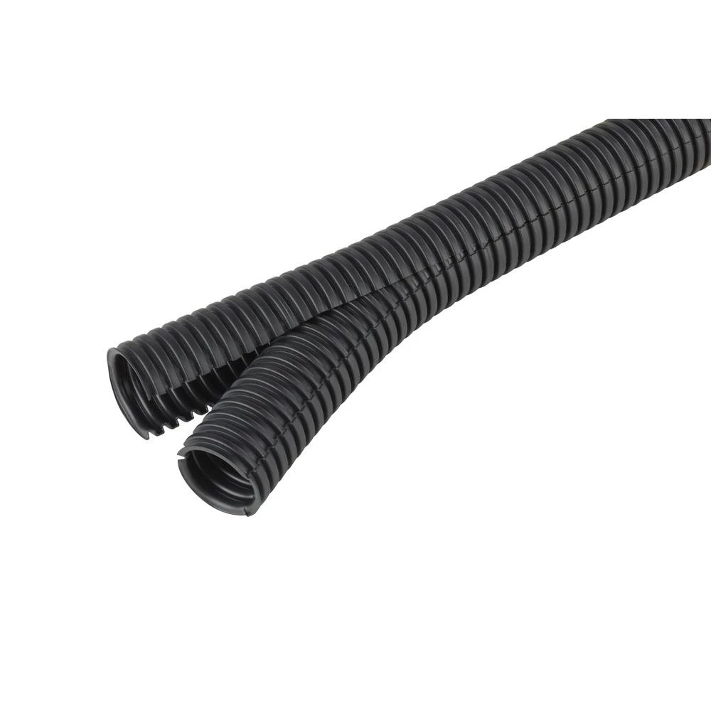 Fränkische Rohrwerke 37004500 37004500 spiralna cijev crna Roba na metre slika