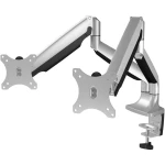 2-struki Stolni nosač za monitor 25,4 cm (10) - 81,3 cm (32) Mogučnost savijana, Podesiv po visini, Mogučnost okretanja, Vrtlj
