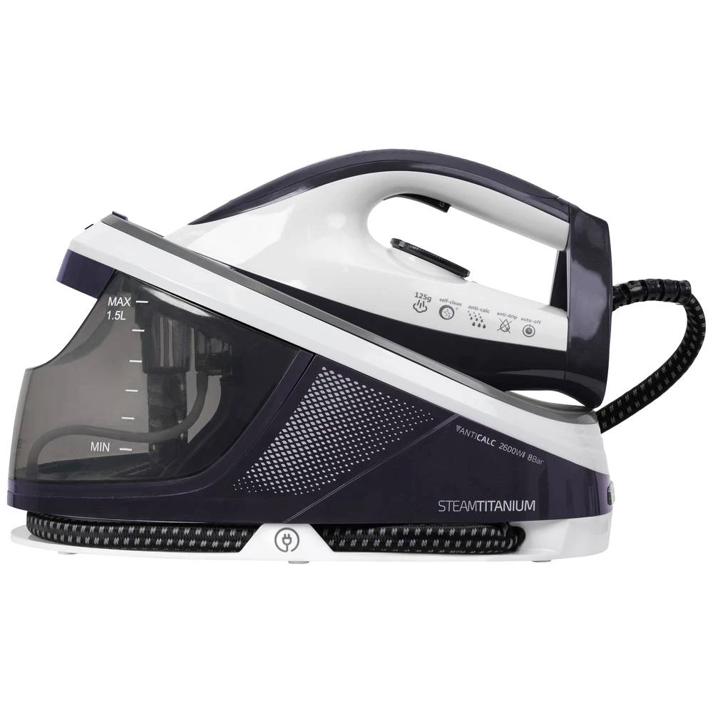 Silva Homeline DBS 580 611006 parna stanica 2600 W bijela, siva slika