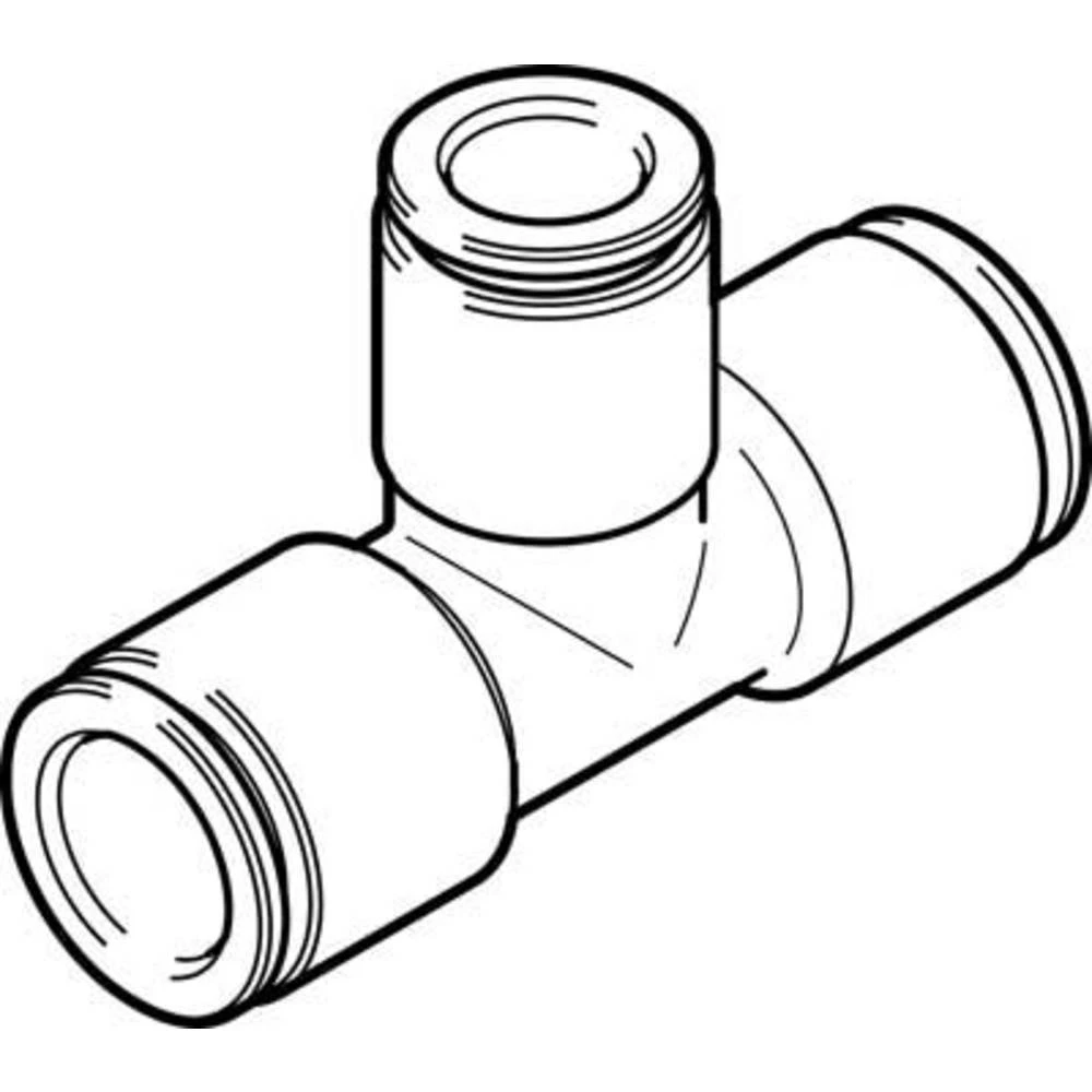 FESTO priključak 578389 NPQH-T-Q12-Q10-P10  Vanjski navoj: 12 mm     1 St. slika