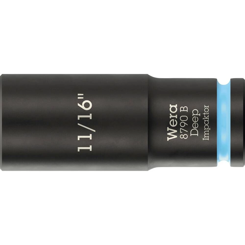 Wera 8790 B Impaktor Deep 05005571001 vanjski šesterokutni nastavak za nasadni ključ 11/16" slika