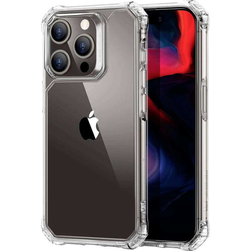 ESR Air Armor Case stražnji poklopac za mobilni telefon Apple iPhone 15 Pro Max prozirna induktivno punjenje slika