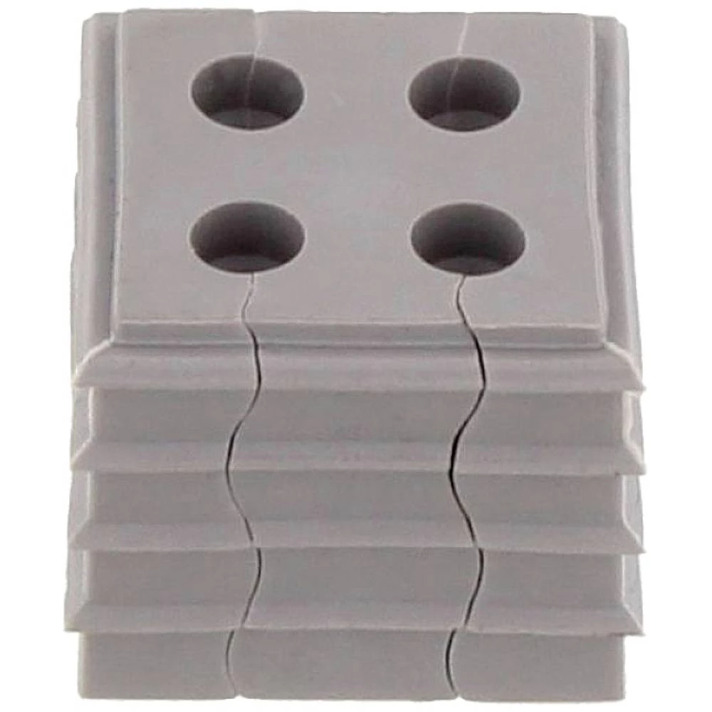 CONTA-CLIP KDS-DE 4X4,5 GR element za brtvljenje     termoplastični elastomer siva 10 St. slika