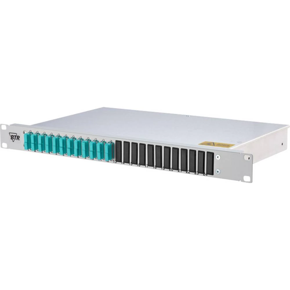 Patch Panel za optičke kablove 24 ulaza Metz Connect 150255BA12-E 1 HE slika