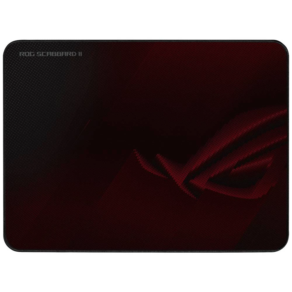 Asus ROG Scabbard II Medium igraći podložak za miša  neklizajuće, zaštita od prašine, vodootporno (ipx7) crna, crvena slika