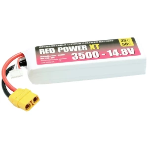 Red Power lipo akumulatorski paket za modele 14.8 V 3500 mAh   softcase XT90 slika