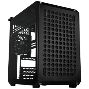 Cooler Master Qube 500 Flatpack midi-tower kućište za računala crna bočni prozor, 1 predinstalirani ventilator, filter slika