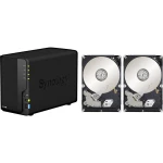 NAS server 8 TB Synology DiskStation DS218+-8TB-BC 2 Bay Opremljen sa 2x 4TB