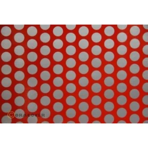 Ljepljiva folija Oracover Orastick Fun 1 45-022-091-002 (D x Š) 2 m x 60 cm Svijetlocrvena srebrna slika