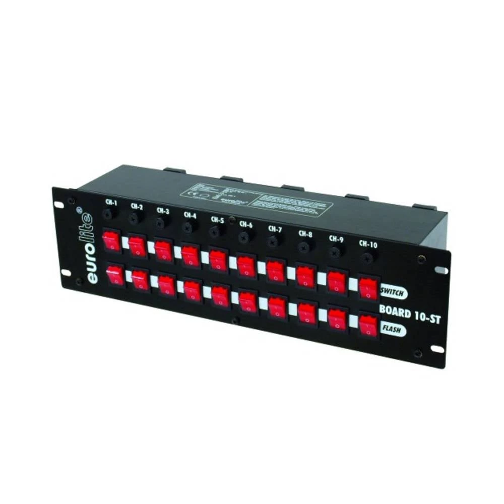 Eurolite Board 10-ST 10x Schutzkontakt 19" distributer električne energije 3 U slika