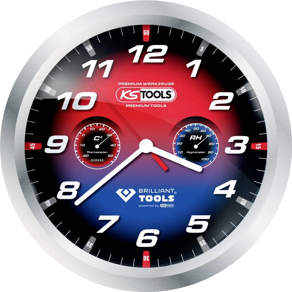 KS Tools 100250 zidni sat 400 mm slika