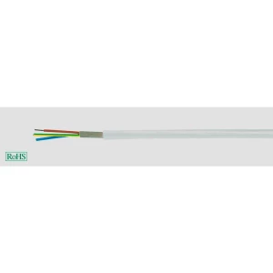 Instalacijski kabel NYM-J 1 G 4 mm² Siva (RAL 7035) Helukabel 39051-100 100 m slika