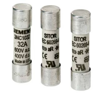 SITOR cilindrični osigurač, 22x58 mm, 100 A, aR, Un AC: 690 V, Un DC: 700 V Siemens 3NC2200 cilindarski uložak osigurača     100 A  690 V 5 St. slika