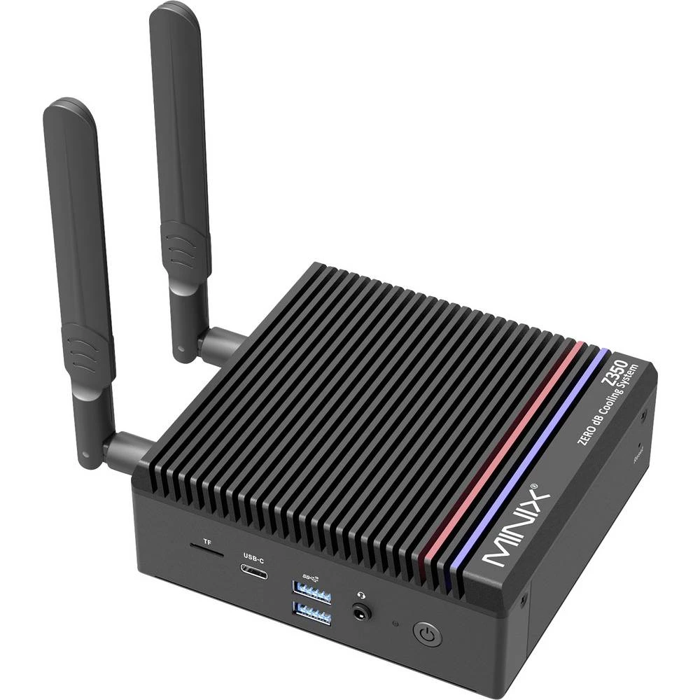 Minix Mini PC NEO Z350 ZERO db Intel® Core™ i3 N350 3.80 GHz 16 GB RAM 512 GB SSD Intel NEO Z350-0db (512GB) slika