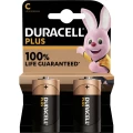 Duracell Plus-C K2 baby (c)-baterija alkalno-manganov  1.5 V 2 St. slika