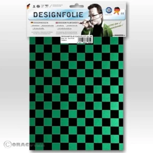 Dizajnerska folija Oracover Easyplot Fun 4 95-047-071-B (D x Š) 300 mm x 208 cm Sedefasto-zeleno-crna slika