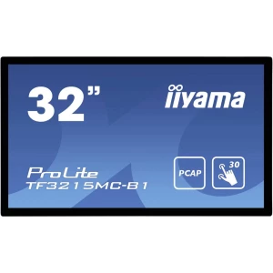 zaslon na dodir 80 cm (31.5 palac) Iiyama Prolite TF3215MC-B1 Energetska učink. B (A+++ - D) 1920 x 1080 piksel Full HD 8 ms HDM slika