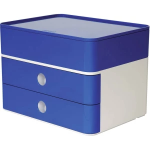HAN Kutija s ladicama SMART-BOX PLUS ALLISON 1100-14 Bijela, Kraljevsko-plava Broj pretinaca za uvlačenje: 2 slika