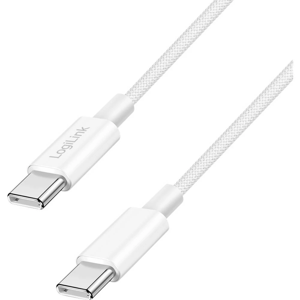 LogiLink USB-C kabel USB 2.0 USB-C® utikač 1 m bijela CU0341 slika