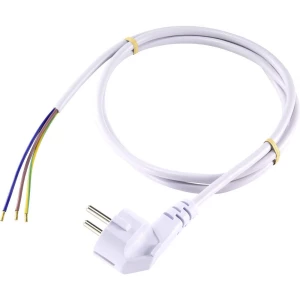 Basetech XR-1638075 struja priključni kabel bijela 1.50 m slika