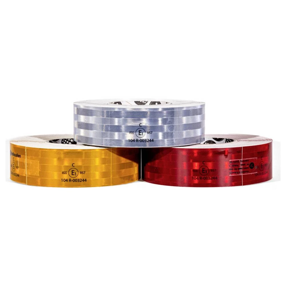IWH Konturmarkierung ECE-104 "rot" Rolle 50mx50mm 097618 reflektorska traka za označavanje kontura crvena 1 kom. (D x Š)  slika